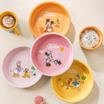 ⁦Ceramic Round Plate Dish – Disney Orignal – Daisy Duck⁩ - الصورة ⁦3⁩