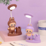 1Pc Random - 3D Acrylic Lighting Lamp - Labubu