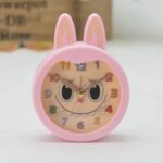 Acrylic Alarm Clock - Labubu Pink