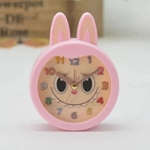 Acrylic Alarm Clock - Labubu Pink