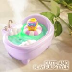 ⁦Mini Humidifier with LED - USB charging - 340ml Water Tank - 1pc Random⁩ - الصورة ⁦2⁩