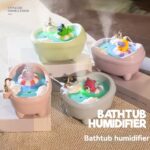 ⁦Mini Humidifier with LED - USB charging - 340ml Water Tank - 1pc Random⁩ - الصورة ⁦5⁩