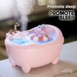 ⁦Mini Humidifier with LED - USB charging - 340ml Water Tank - 1pc Random⁩ - الصورة ⁦10⁩