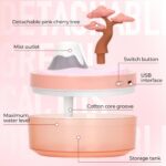 ⁦Mini Humidifier with LED - USB charging - 320ml Water Tank - 1pc Random - Landscape⁩ - الصورة ⁦14⁩