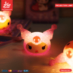 ⁦Mini 3D Creative Projection Lamp - Kuromi⁩ - الصورة ⁦2⁩