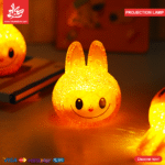 ⁦Mini 3D Creative Projection Lamp - Labubu⁩ - الصورة ⁦2⁩