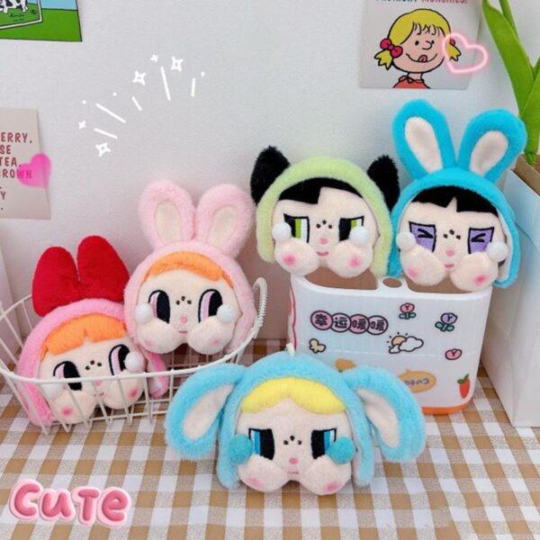1Pc Random –  Soft Keychain Crybaby Powerpuff Girls