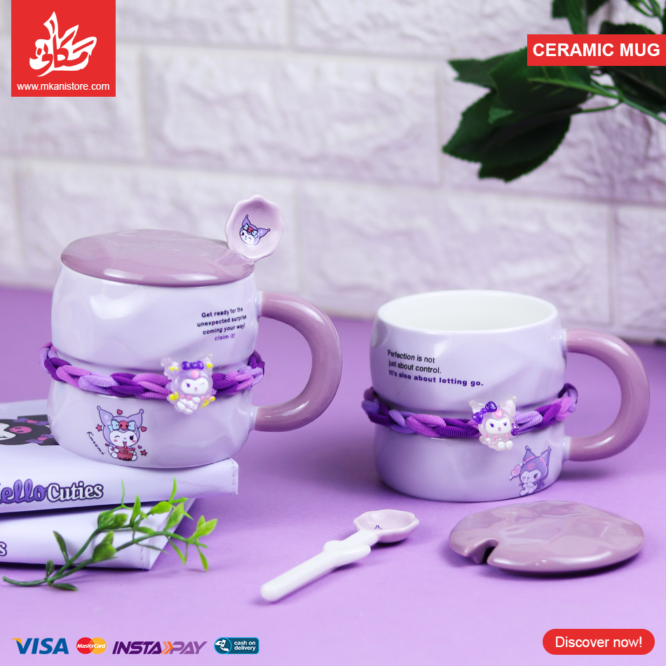 491411 1Pc Random - Ceramic Mug Kuromi - الصورة 1