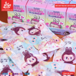 ⁦1Pc Secret Blind Box Silicone Keychain - Labubu⁩ - الصورة ⁦3⁩