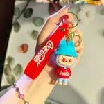 ⁦1Pc Secret Blind Box Silicone Keychain - Labubu Coca Cola⁩ - الصورة ⁦4⁩