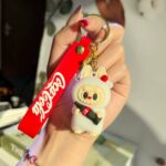 ⁦1Pc Secret Blind Box Silicone Keychain - Labubu Coca Cola⁩ - الصورة ⁦6⁩