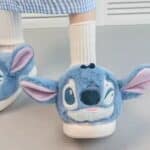 Cozy Memory Foam Slippers Soft Warm - Stitch Blue (Size/36-41)