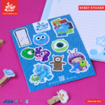 Sheet Stickers - Monsters