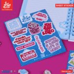 Sheet Stickers - Red