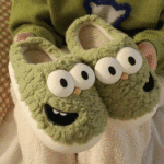 ⁦Cozy Memory Foam Slippers Soft Warm - Monster (Size/37-42)⁩ - الصورة ⁦3⁩