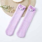 1Pair Long Socks Winter (Thick Warm) - Kuromi