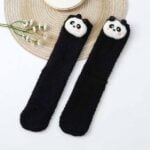 1Pair Long Socks Winter (Thick Warm) - Panda