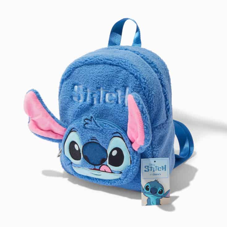 235 Stitch Furry Backpack For Kids - الصورة 1