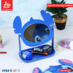 ⁦Desktop Rotating Mirror - Stitch Blue⁩ - الصورة ⁦2⁩