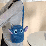 ⁦Stitch Furry Cross Bag For Kids⁩ - الصورة ⁦2⁩