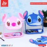⁦Desktop Rotating Mirror - Stitch Pink⁩ - الصورة ⁦5⁩