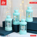 1Pc Random Lighting Acrylic Lantern - Medium Mint