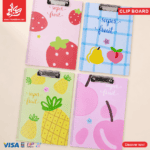 1Pc Random Clip Board - Fruits