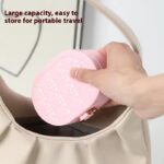 ⁦1Pc Random - Portable Mini Box Jewelry Storage Box - Grid Pattern⁩ - الصورة ⁦5⁩