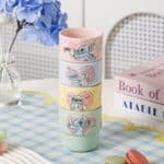 ⁦Set of 4 Pcs Ceramic Mug 200ml Disney Orignal - Stitch⁩ - الصورة ⁦2⁩