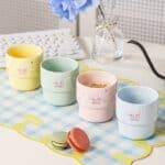 ⁦Set of 4 Pcs Ceramic Mug 200ml Disney Orignal - Stitch⁩ - الصورة ⁦5⁩