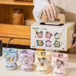 Set of 4 Pcs Ceramic Mug 320ml Disney Orignal - Mickey AND Friends