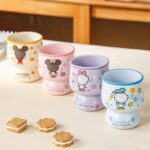 ⁦Set of 4 Pcs Ceramic Mug 320ml Disney Orignal - Mickey AND Friends⁩ - الصورة ⁦3⁩