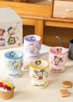 ⁦Set of 4 Pcs Ceramic Mug 320ml Disney Orignal - Mickey AND Friends⁩ - الصورة ⁦4⁩