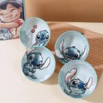 ⁦Set of 4 Pcs Ceramic Bowls 350ml Disney Orignal - Stitch⁩ - الصورة ⁦9⁩
