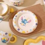 ⁦Set Of 5pcs Disney Orignal - Ceramic Cutlery - Stitch⁩ - الصورة ⁦5⁩