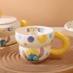 ⁦Set Of 5pcs Disney Orignal - Ceramic Cutlery - Stitch⁩ - الصورة ⁦6⁩