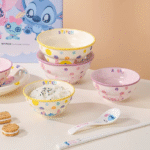 ⁦Set Of 5pcs Disney Orignal - Ceramic Cutlery - Stitch⁩ - الصورة ⁦11⁩