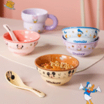 ⁦Set Of 5pcs Disney Orignal - Ceramic Cutlery - Minnie Mouse⁩ - الصورة ⁦5⁩