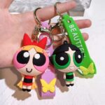 ⁦1Pc Random - Silicone Keychain - Powerpuff Girls⁩ - الصورة ⁦4⁩