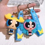 ⁦1Pc Random - Silicone Keychain - Powerpuff Girls⁩ - الصورة ⁦5⁩