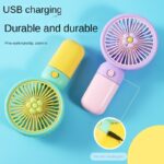 ⁦Hand Stand Fan & Holder - Green⁩ - الصورة ⁦7⁩