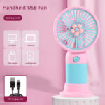 ⁦Hand Stand Fan & Holder - Green⁩ - الصورة ⁦9⁩