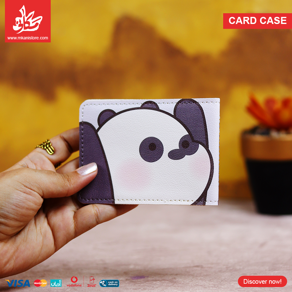 409797 Leather Card Case - Panda - الصورة 1