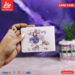 Leather Card Case - Daisy Duck - Dance
