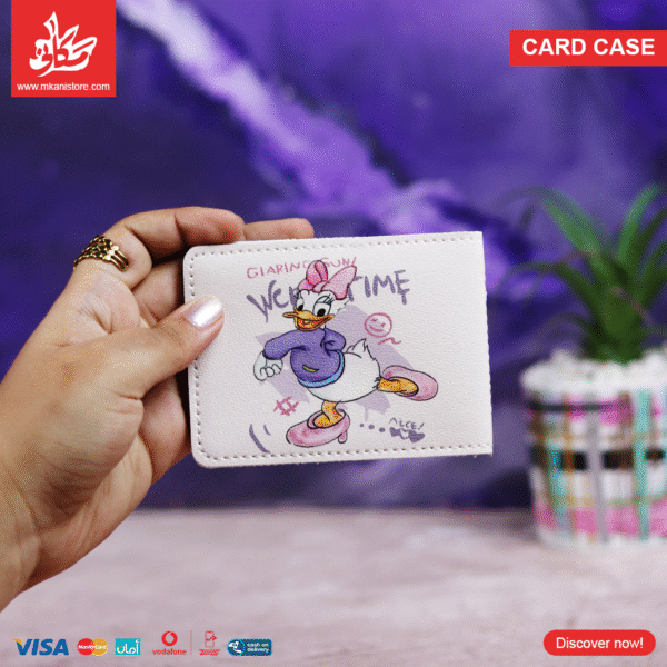 Leather Card Case - Daisy Duck - Dance