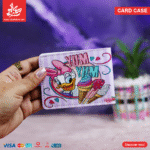 Leather Card Case - Daisy Duck - Yum Yum