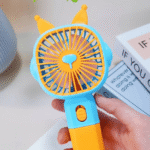 ⁦Hand Stand Fan Cat - Orange Blue⁩ - الصورة ⁦2⁩