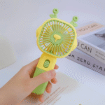 ⁦Hand Stand Fan Cat - Yellow Green⁩ - الصورة ⁦3⁩