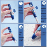 ⁦Retractable Eraser Mechanical Eraser Pen - Space⁩ - الصورة ⁦8⁩