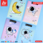 1Pc Random Clip Board - Space